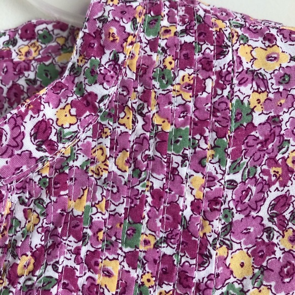 Woman Within Short Sleeve Floral Top Size 14/16 - Picture 5 of 9